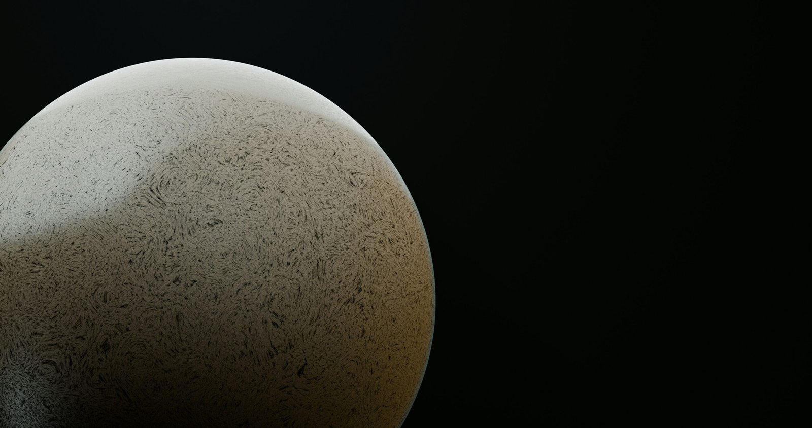 A single speckled egg on a dark background.