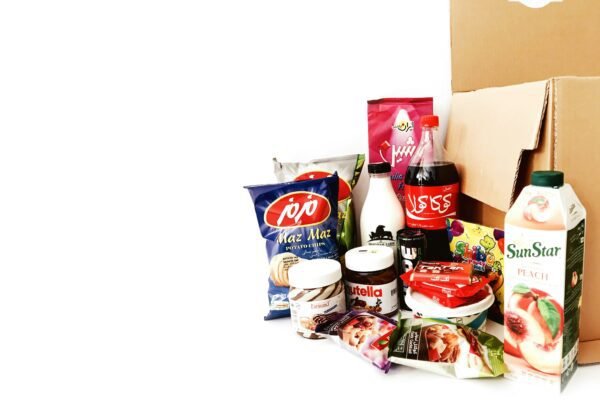 grocery items enar box