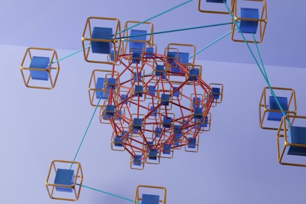 a group of colorful chairs