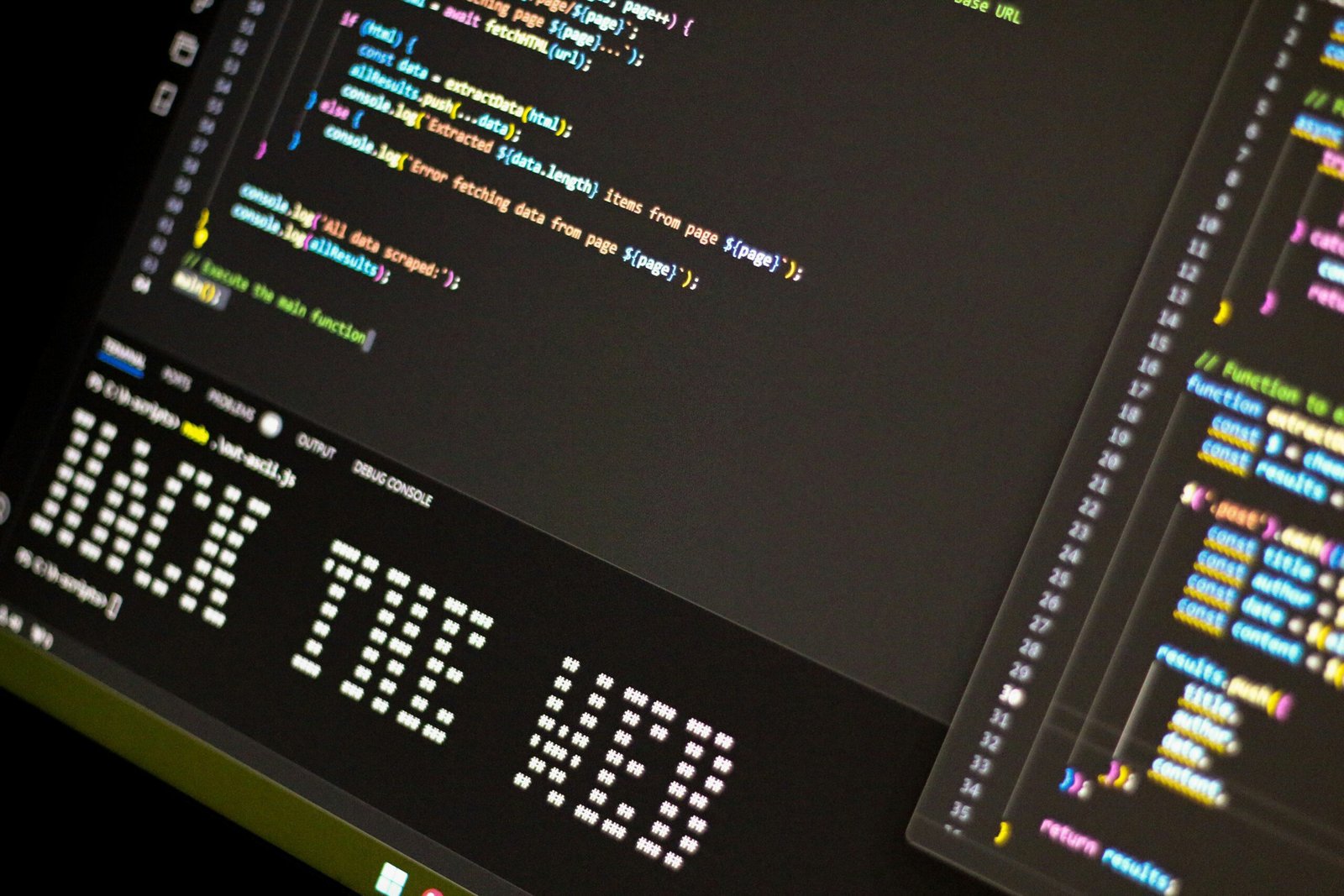 A computer screen with a program running on it