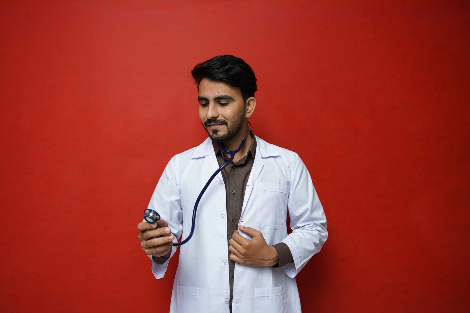 a man holding a phone